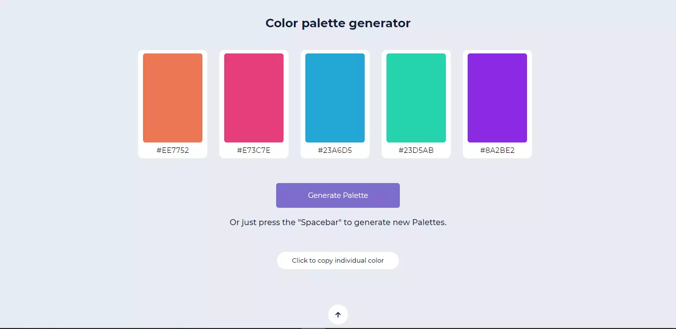 Color Palette Generator